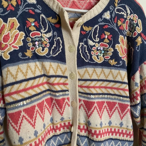 Vintage Granny Cardigan - Picture 1 of 4